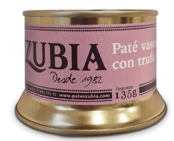 Pate Vasco con Trufa 135 Gr.