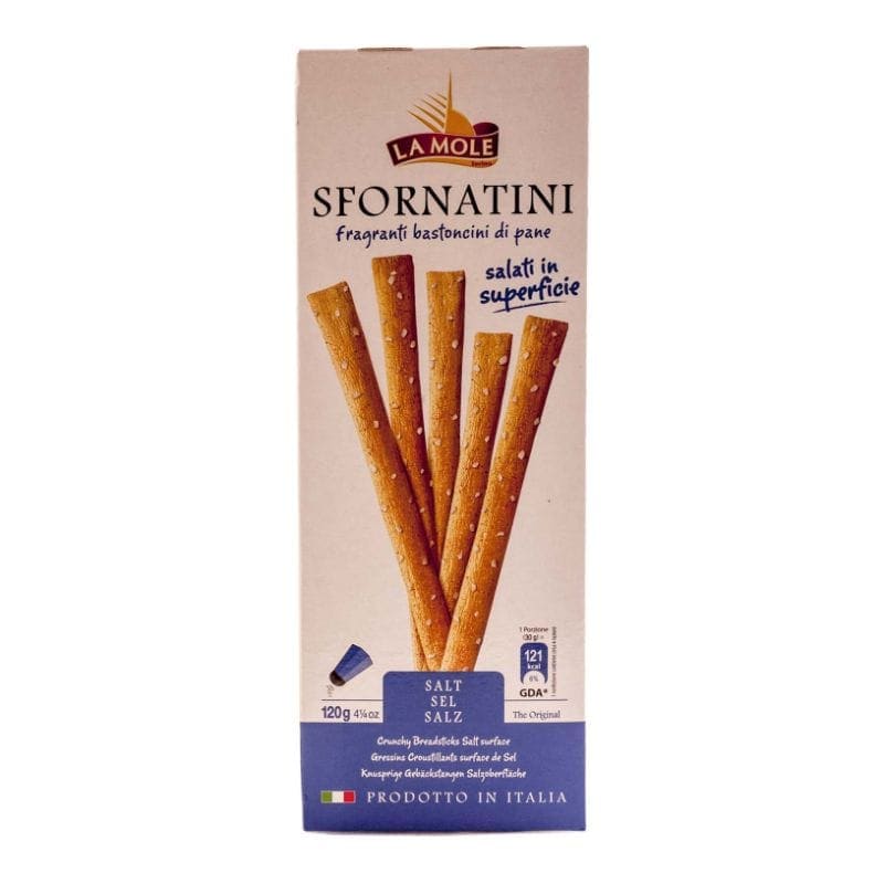 Grissini La Mole Sfornatini  120 Gr.