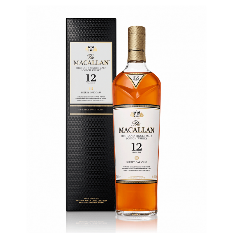 Whisky The Macallan 12 años Sherry Oak Cask