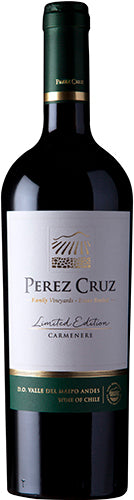 Limited Edition Carmenere Perez Cruz