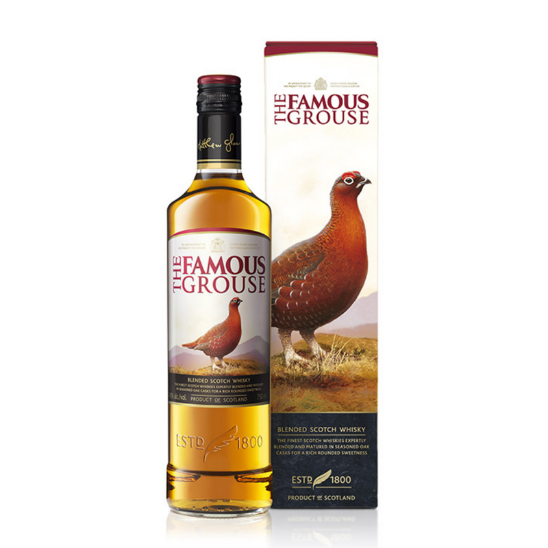 Whisky The Famous Grouse 40°.